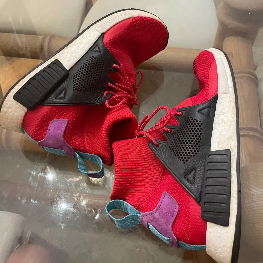 Adidas NMD XR1 Winter Scarlet Red Black BZ0632 Mens 11.5 Sneakers